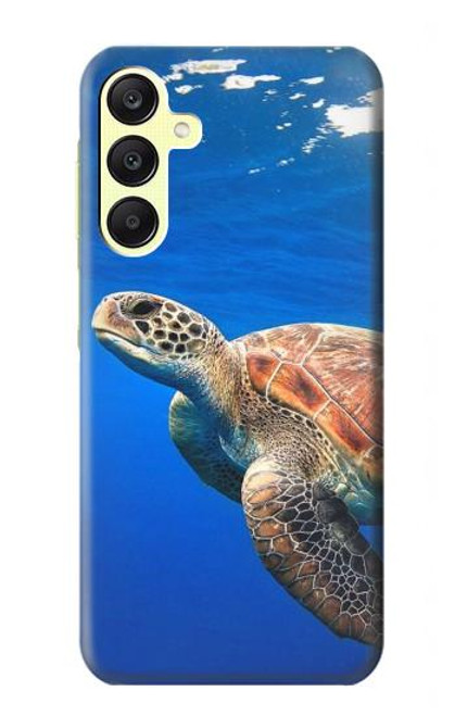 W3898 Sea Turtle Hard Case and Leather Flip Case For Samsung Galaxy A25 5G