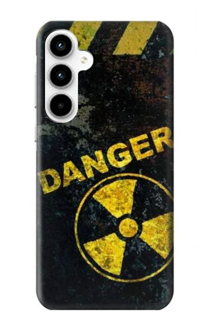 W3891 Nuclear Hazard Danger Hard Case and Leather Flip Case For Samsung Galaxy A35 5G