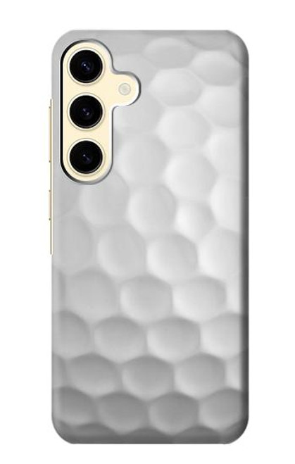W0071 Golf Ball Hard Case and Leather Flip Case For Samsung Galaxy S24