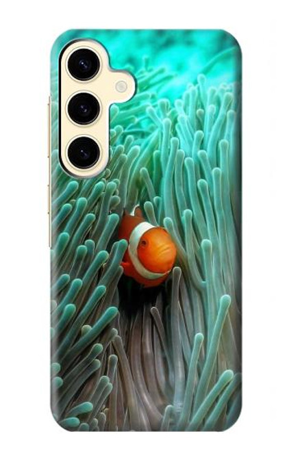 W3893 Ocellaris clownfish Hard Case and Leather Flip Case For Samsung Galaxy S24