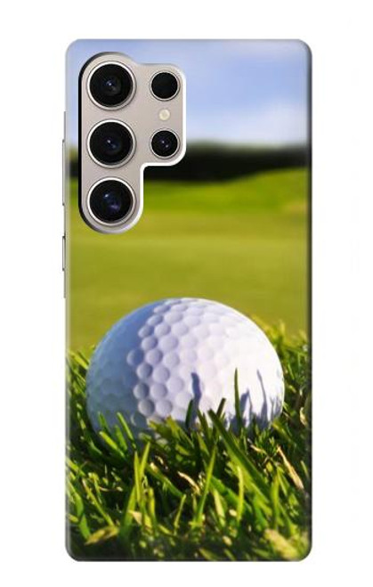 W0068 Golf Hard Case and Leather Flip Case For Samsung Galaxy S24 Ultra