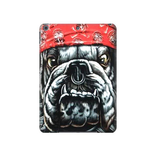 W0100 Bulldog American Football Tablet Hard Case For iPad 10.2 (2021,2020,2019), iPad 9 8 7