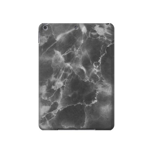 W2526 Black Marble Graphic Printed Tablet Hard Case For iPad 10.2 (2021,2020,2019), iPad 9 8 7