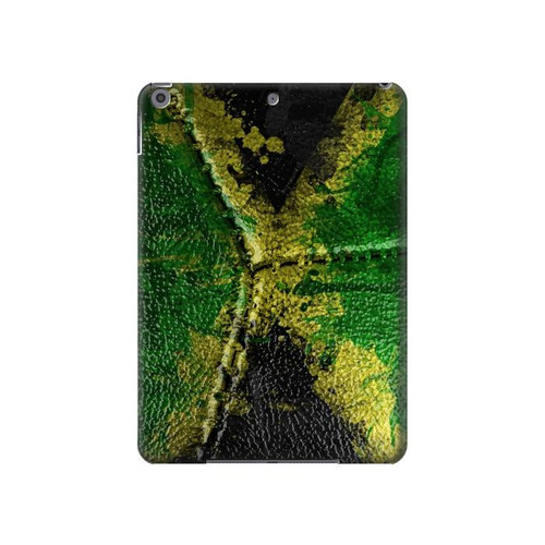 W3319 Jamaica Flag Vintage Football Graphic Tablet Hard Case For iPad 10.2 (2021,2020,2019), iPad 9 8 7