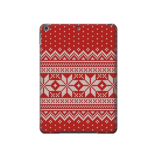 W3384 Winter Seamless Knitting Pattern Tablet Hard Case For iPad 10.2 (2021,2020,2019), iPad 9 8 7