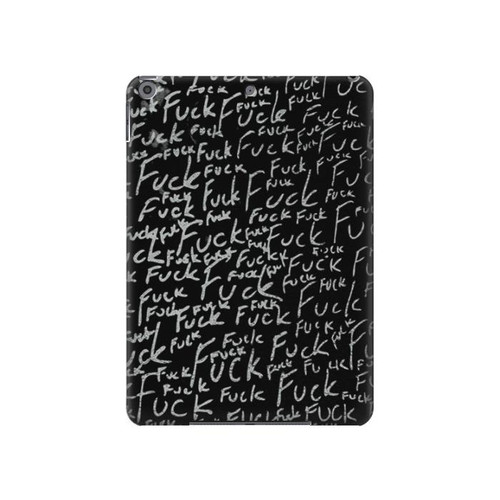 W3478 Funny Words Blackboard Tablet Hard Case For iPad 10.2 (2021,2020,2019), iPad 9 8 7