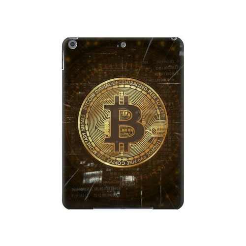 W3798 Cryptocurrency Bitcoin Tablet Hard Case For iPad 10.2 (2021,2020,2019), iPad 9 8 7