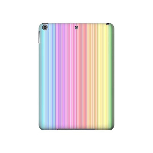 W3849 Colorful Vertical Colors Tablet Hard Case For iPad 10.2 (2021,2020,2019), iPad 9 8 7