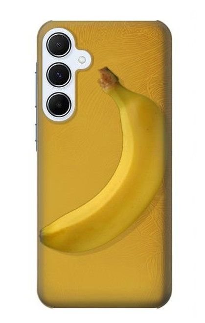 W3872 Banana Hard Case and Leather Flip Case For Samsung Galaxy A55 5G