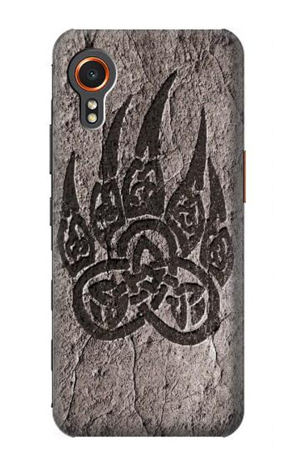 W3832 Viking Norse Bear Paw Berserkers Rock Hard Case and Leather Flip Case For Samsung Galaxy Xcover7