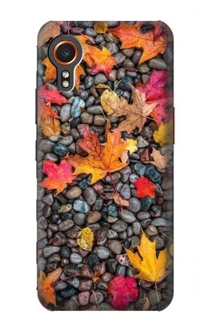 W3889 Maple Leaf Hard Case and Leather Flip Case For Samsung Galaxy Xcover7