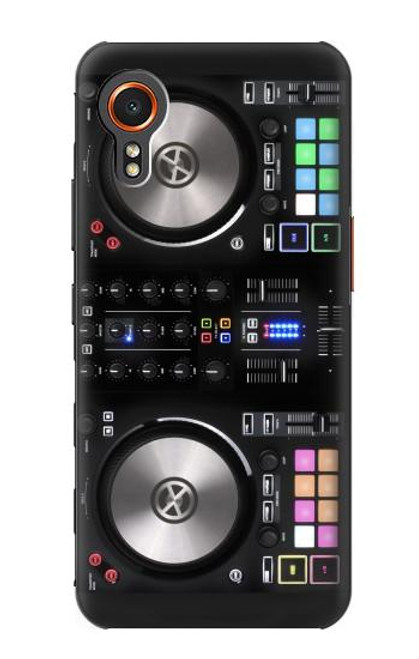 W3931 DJ Mixer Graphic Paint Hard Case and Leather Flip Case For Samsung Galaxy Xcover7