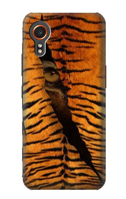 W3951 Tiger Eye Tear Marks Hard Case and Leather Flip Case For Samsung Galaxy Xcover7