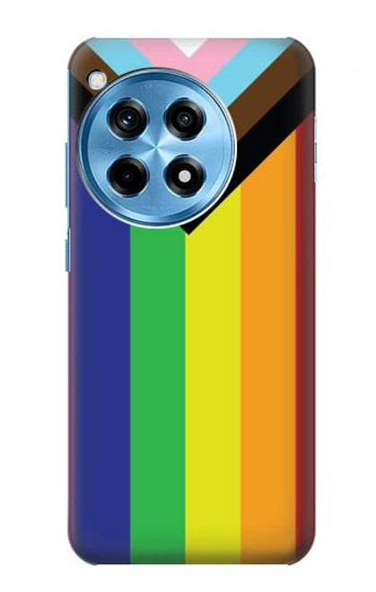 W3846 Pride Flag LGBT Hard Case and Leather Flip Case For OnePlus 12R