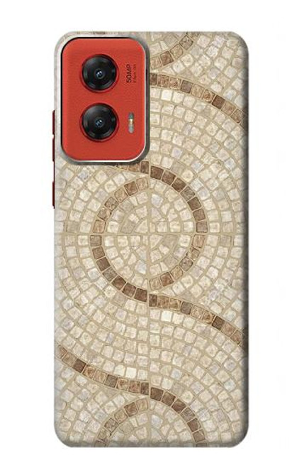 W3703 Mosaic Tiles Hard Case and Leather Flip Case For Motorola Moto G Stylus 5G (2024)