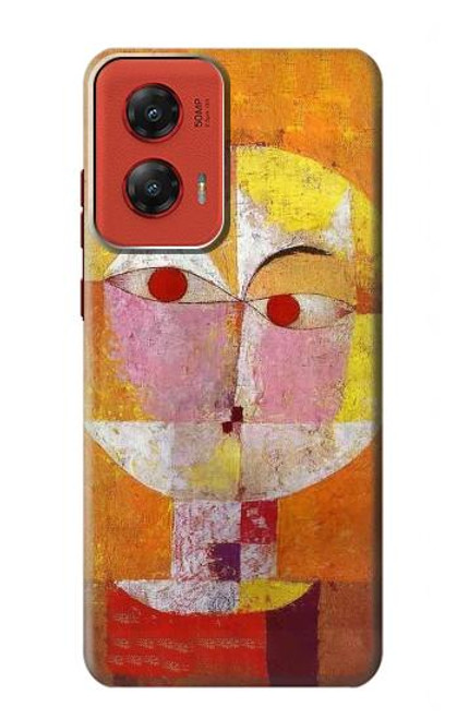 W3811 Paul Klee Senecio Man Head Hard Case and Leather Flip Case For Motorola Moto G Stylus 5G (2024)