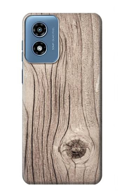 W3822 Tree Woods Texture Graphic Printed Hard Case and Leather Flip Case For Motorola Moto G Play 4G (2024)