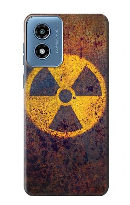 W3892 Nuclear Hazard Hard Case and Leather Flip Case For Motorola Moto G Play 4G (2024)