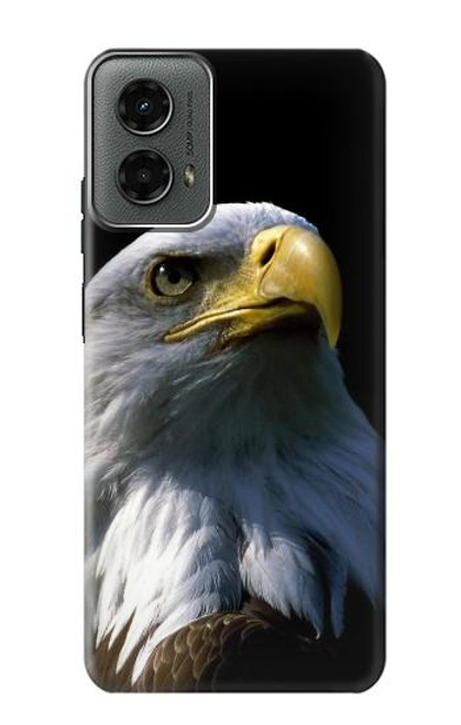 W2046 Bald Eagle Hard Case and Leather Flip Case For Motorola Moto G 5G (2024)