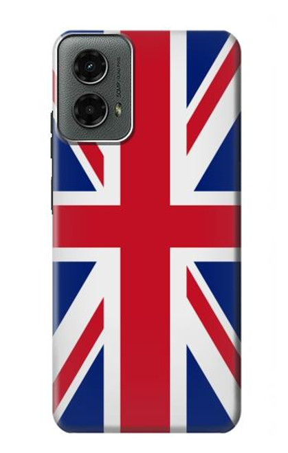 W3103 Flag of The United Kingdom Hard Case and Leather Flip Case For Motorola Moto G 5G (2024)