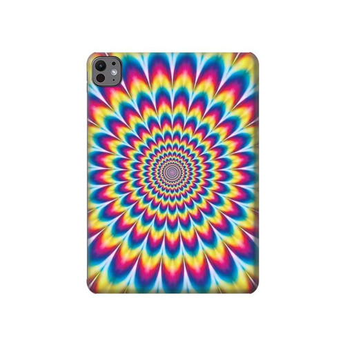 W3162 Colorful Psychedelic Tablet Hard Case For iPad Pro 11 (2024)