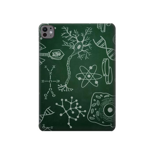 W3211 Science Green Board Tablet Hard Case For iPad Pro 11 (2024)