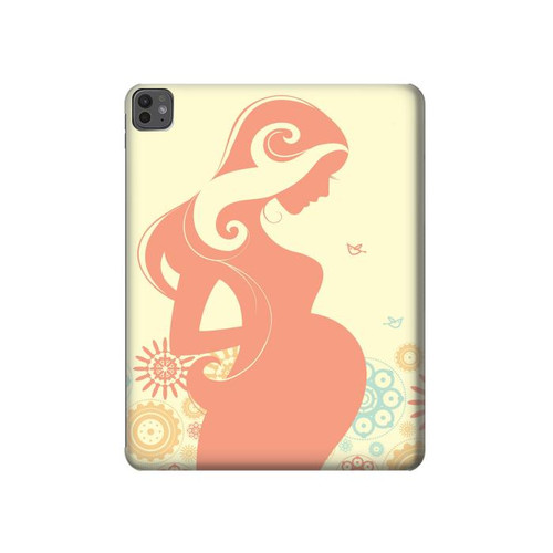 W0815 Pregnant Art Tablet Hard Case For iPad Pro 13 (2024)