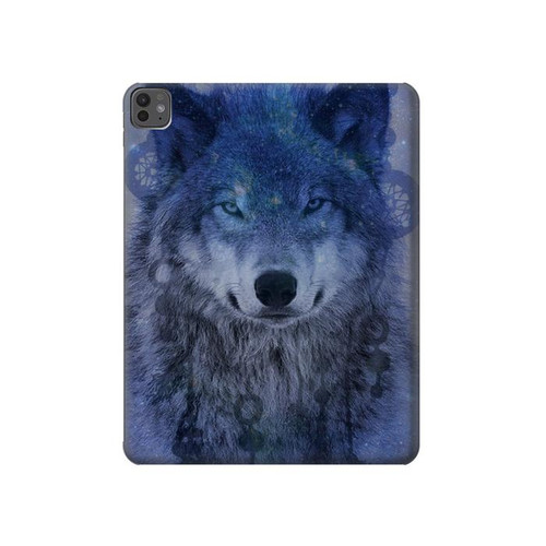 W3410 Wolf Dream Catcher Tablet Hard Case For iPad Pro 13 (2024)