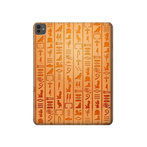 W3440 Egyptian Hieroglyphs Tablet Hard Case For iPad Pro 13 (2024)