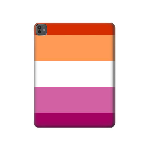 W3887 Lesbian Pride Flag Tablet Hard Case For iPad Pro 13 (2024)