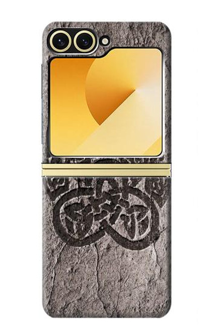 W3832 Viking Norse Bear Paw Berserkers Rock Hard Case and Leather Flip Case For Samsung Galaxy Z Flip 6