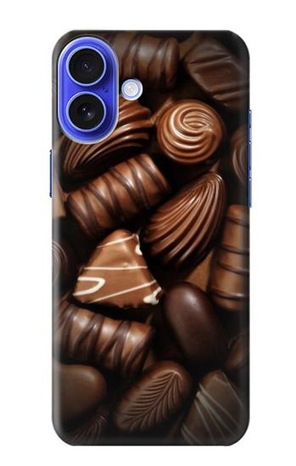 W3840 Dark Chocolate Milk Chocolate Lovers Hard Case and Leather Flip Case For iPhone 16