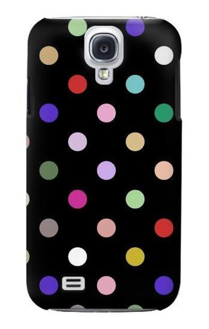 W3532 Colorful Polka Dot Hard Case and Leather Flip Case For Samsung Galaxy S4
