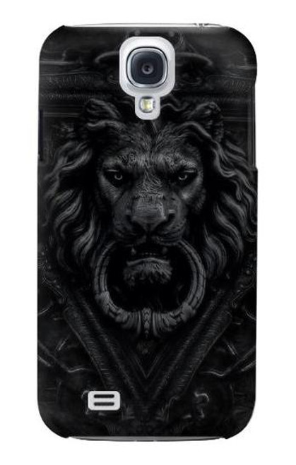 W3619 Dark Gothic Lion Hard Case and Leather Flip Case For Samsung Galaxy S4
