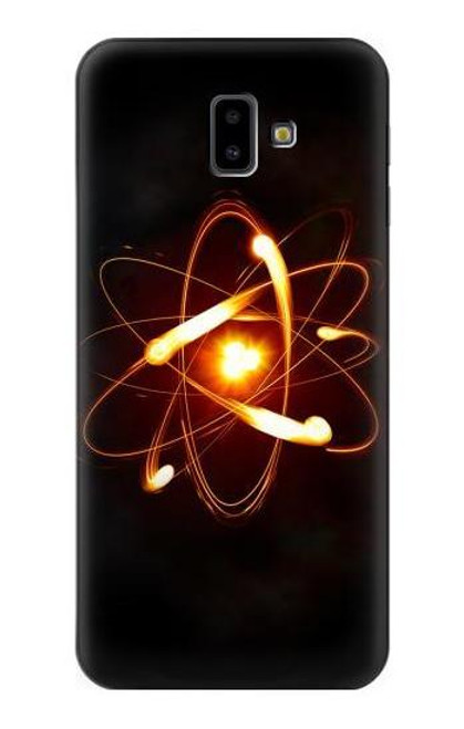 W3547 Quantum Atom Hard Case and Leather Flip Case For Samsung Galaxy J6+ (2018), J6 Plus (2018)