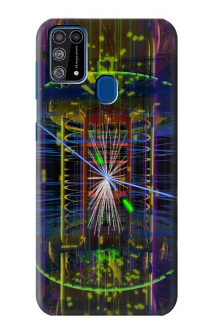 W3545 Quantum Particle Collision Hard Case and Leather Flip Case For Samsung Galaxy M31