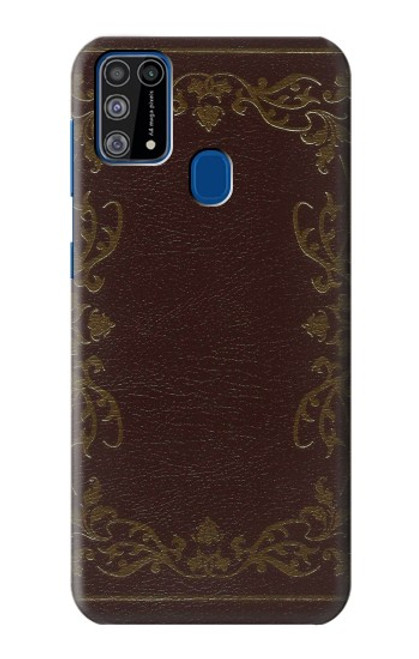 W3553 Vintage Book Cover Hard Case and Leather Flip Case For Samsung Galaxy M31