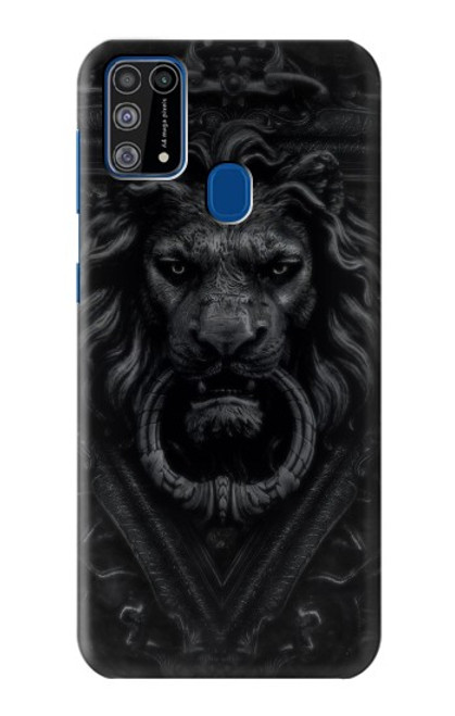 W3619 Dark Gothic Lion Hard Case and Leather Flip Case For Samsung Galaxy M31