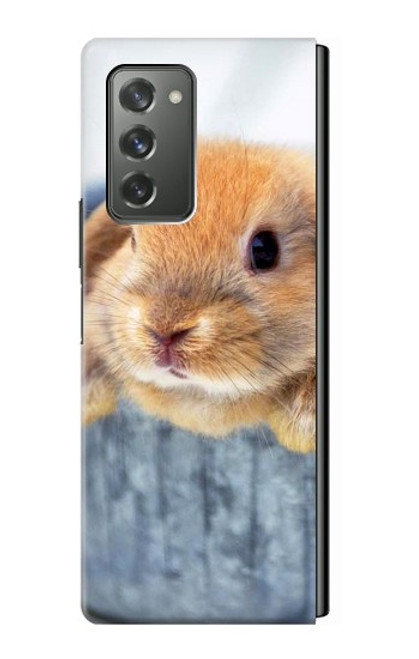 W0242 Cute Rabbit Hard Case For Samsung Galaxy Z Fold2 5G