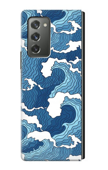 W3751 Wave Pattern Hard Case For Samsung Galaxy Z Fold2 5G