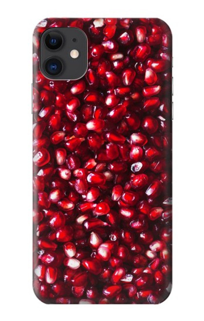 W3757 Pomegranate Hard Case and Leather Flip Case For iPhone 11