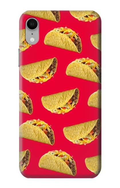 W3755 Mexican Taco Tacos Hard Case and Leather Flip Case For iPhone XR