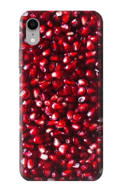 W3757 Pomegranate Hard Case and Leather Flip Case For iPhone XR