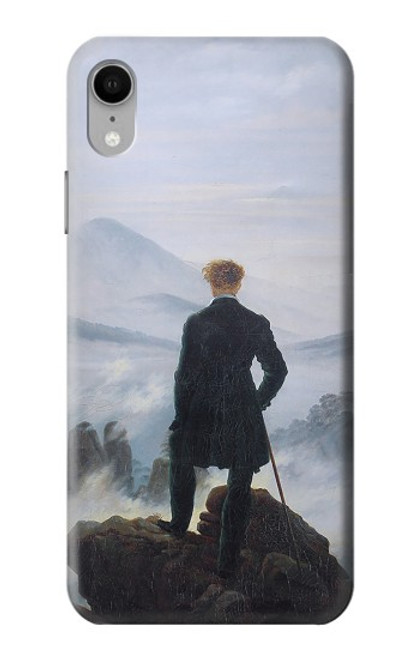 W3789 Wanderer above the Sea of Fog Hard Case and Leather Flip Case For iPhone XR