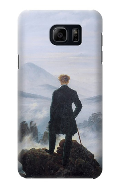 W3789 Wanderer above the Sea of Fog Hard Case and Leather Flip Case For Samsung Galaxy S6 Edge Plus