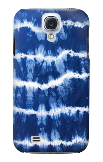 W3671 Blue Tie Dye Hard Case and Leather Flip Case For Samsung Galaxy S4