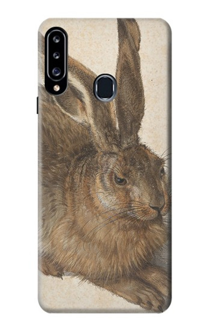 W3781 Albrecht Durer Young Hare Hard Case and Leather Flip Case For Samsung Galaxy A20s