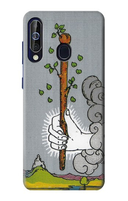 W3723 Tarot Card Age of Wands Hard Case and Leather Flip Case For Samsung Galaxy A60