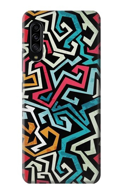 W3712 Pop Art Pattern Hard Case and Leather Flip Case For Samsung Galaxy A90 5G