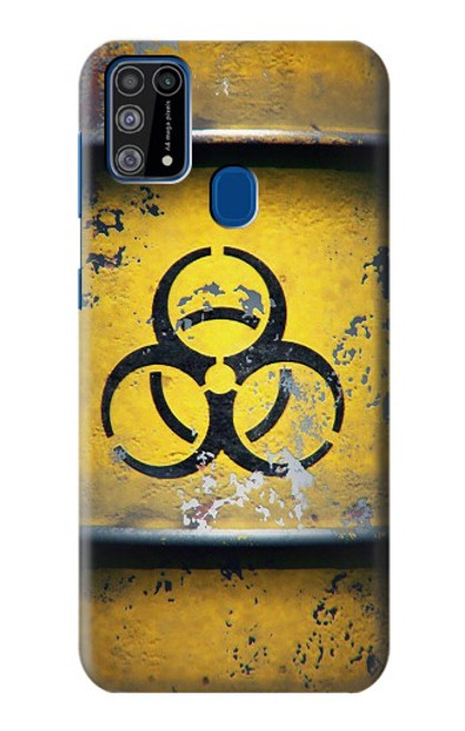 W3669 Biological Hazard Tank Graphic Hard Case and Leather Flip Case For Samsung Galaxy M31
